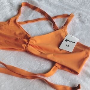 Fused Hawaii 👙 Papaya Kohanaki Bikini Top XL